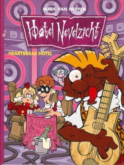 Afbeelding van Hotel nevelzicht #3 - Heartbreak hotel (STRIP 2000, zachte kaft)