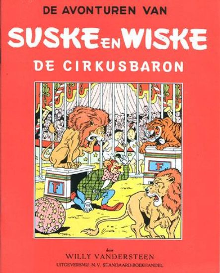 Afbeelding van Suske en wiske #21 - Cirkusbaron nieuwe cover - Tweedehands (STANDAARD, zachte kaft)