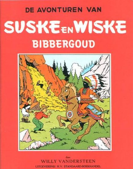 Afbeelding van Suske en wiske #8 - Bibbergoud - Tweedehands (STANDAARD, zachte kaft)