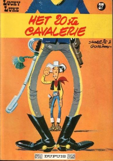 Afbeelding van Lucky luke #27 - 20 ste cavalerie - Tweedehands (DUPUIS, zachte kaft)