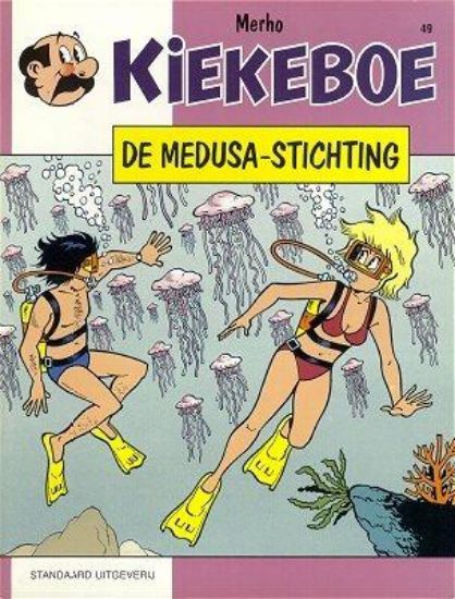 Afbeelding van Kiekeboe #49 - Medusa-stichting - Tweedehands (STANDAARD, zachte kaft)