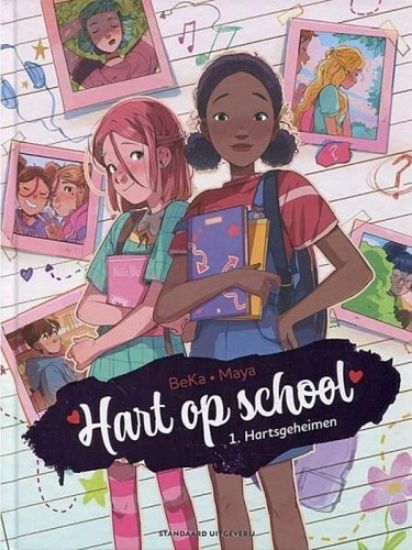 Afbeelding van Hart op school #1 - Hartsgeheimen (STANDAARD, harde kaft)