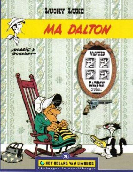 Afbeelding van Lucky luke #71 - Ma dalton (belang van limburg) - Tweedehands (BELANG VAN LIMBURG, zachte kaft)