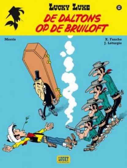 Afbeelding van Lucky luke nieuwe nummering #63 - Daltons op de bruiloft (LUCKY COMICS, zachte kaft)