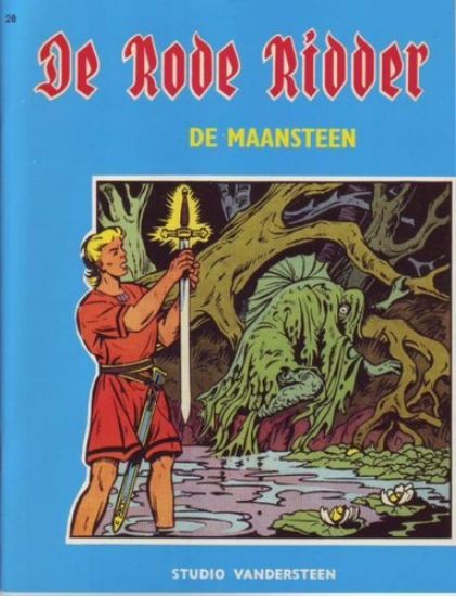 Afbeelding van Rode ridder #28 - Maansteen (nieuwsblad) - Tweedehands (STANDAARD, zachte kaft)