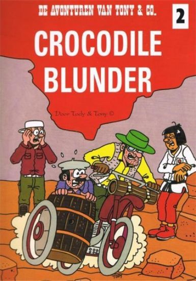 Afbeelding van Tony & co #2 - Crocodile blunder (T&T'S ART, zachte kaft)