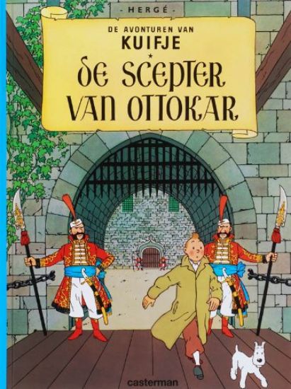 Afbeelding van Kuifje - Scepter van ottokar - Tweedehands (CASTERMAN, harde kaft)