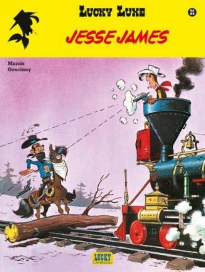 Afbeelding van Lucky luke nieuwe nummering #35 - Jesse james (LUCKY COMICS, zachte kaft)