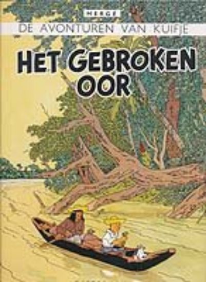 Afbeelding van Kuifje facsimile hardcover - Gebroken oor fascimile (CASTERMAN, harde kaft)