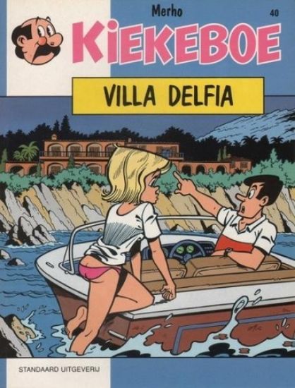 Afbeelding van Kiekeboe #40 - Villa delfia (1e reeks) - Tweedehands (STANDAARD, zachte kaft)