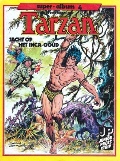 Afbeelding van Tarzan #4 - Jacht op het inca-goud - Tweedehands (JUNIORPRESS, zachte kaft)