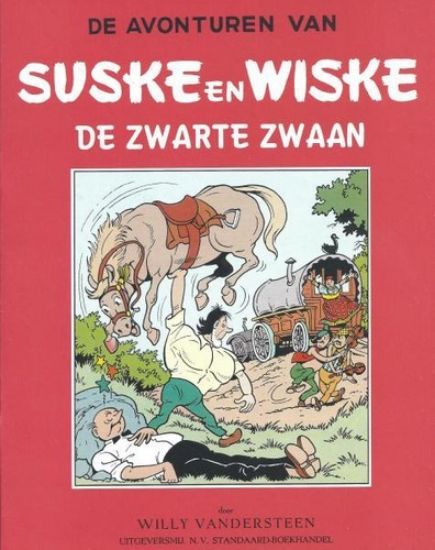 Afbeelding van Suske en wiske #35 - Zwarte zwaan (nieuwsblad) - Tweedehands (STANDAARD, zachte kaft)