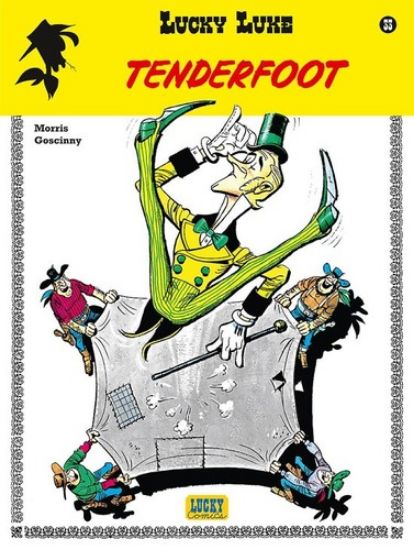 Afbeelding van Lucky luke nieuwe nummering #33 - Tenderfoot (LUCKY COMICS, zachte kaft)