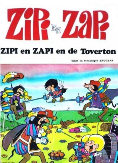 Afbeelding van Zipi en zapi - En de toverton - Tweedehands (DE VRIJBUITER, zachte kaft)