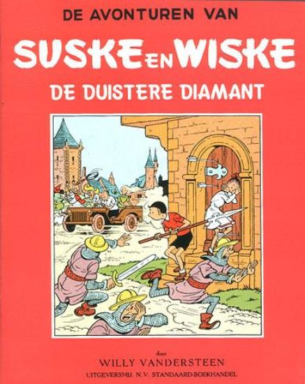 Afbeelding van Suske en wiske #121 - Duistere diamant nieuwsblad - Tweedehands (STANDAARD, zachte kaft)