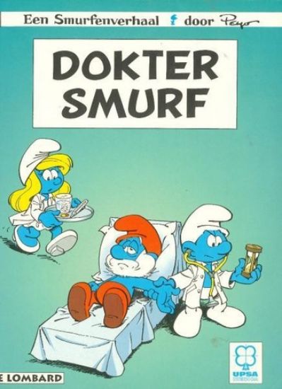 Afbeelding van Smurfen #19 - Dokter smurf - Tweedehands (LOMBARD, zachte kaft)