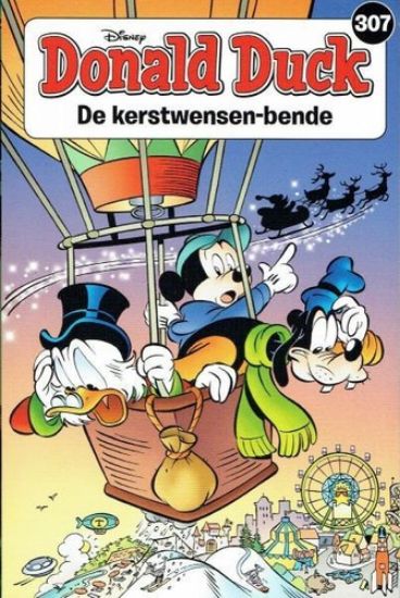 Afbeelding van Donald duck pocket #307 - Kerstwensen-bende (SANOMA, zachte kaft)