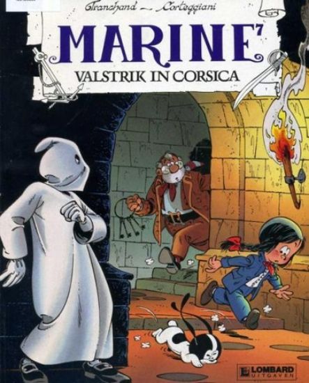 Afbeelding van Marine #7 - Valstrik in corsica - Tweedehands (LOMBARD, zachte kaft)