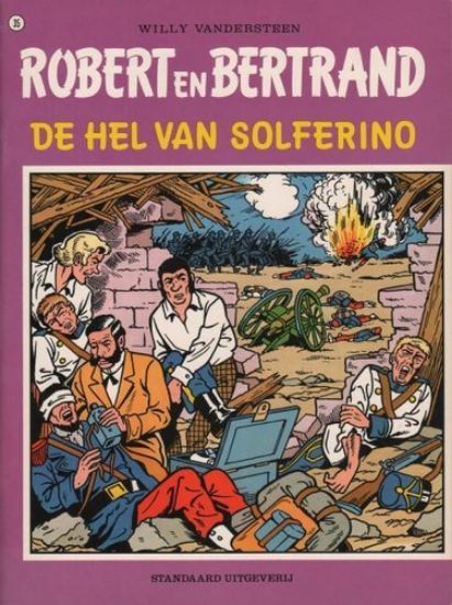 Afbeelding van Robert bertrand #35 - Hel van solferino - Tweedehands (STANDAARD, zachte kaft)