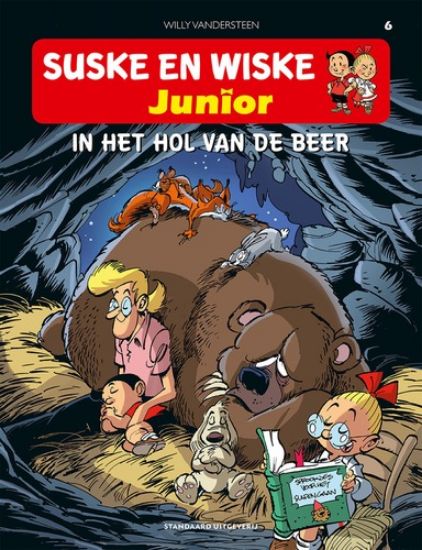 Afbeelding van Suske en wiske junior #6 - In het hol van de beer (STANDAARD, zachte kaft)