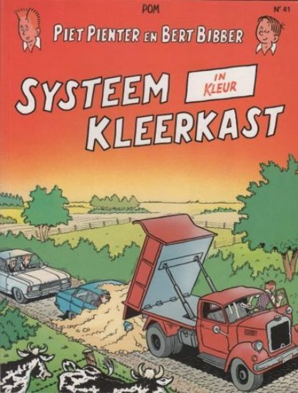 Afbeelding van piet pienter en bert bibber #41 - Systeem kleerkast (kleur) - Tweedehands (DE VLIJT, zachte kaft)