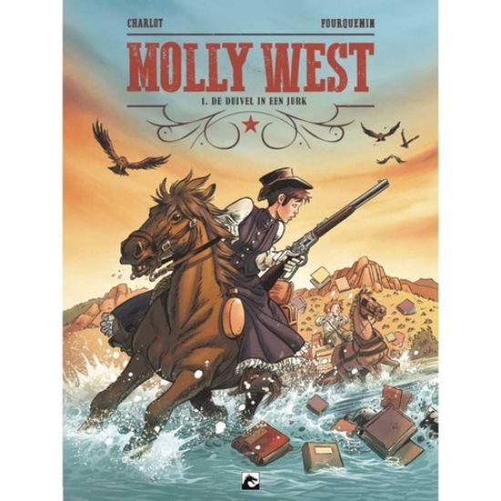 Afbeelding van Molly west #1 - Duivel in een jurk (DARK DRAGON BOOKS, harde kaft)