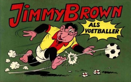 Afbeelding van Jimmy brown #1 - Als voetballer - Tweedehands (ALBERT RIKMANS - BRUNA, zachte kaft)