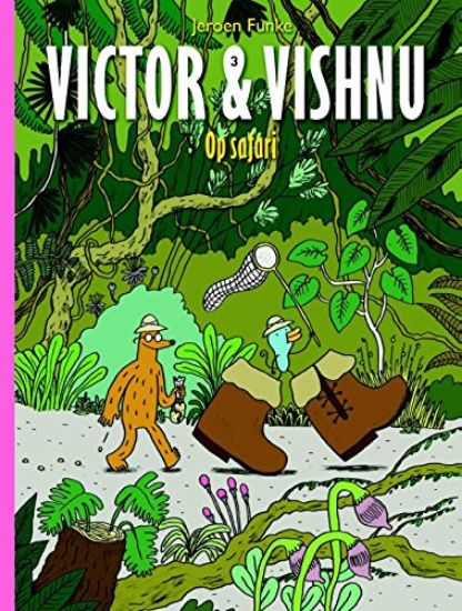 Afbeelding van Victor & vishnu #3 - Op safari - Tweedehands (STRIP 2000, zachte kaft)