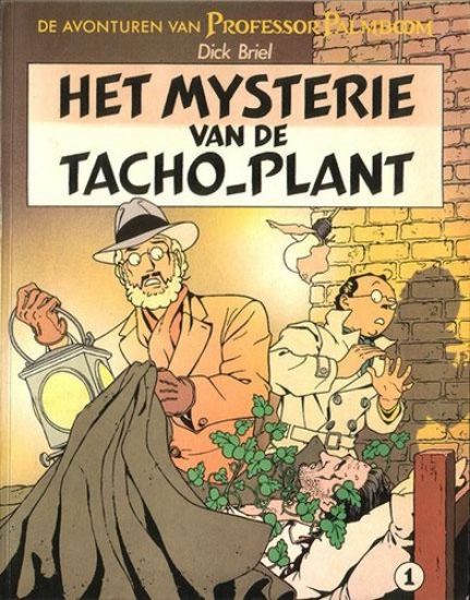 Afbeelding van Professor palmboom #1 - Mysterie van de tacho-plant - Tweedehands (OBERON, zachte kaft)