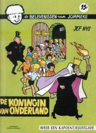 Afbeelding van Jommeke #3 - Koningin van onderland (nieuwsblad) - Tweedehands (MEZZANINE, zachte kaft)