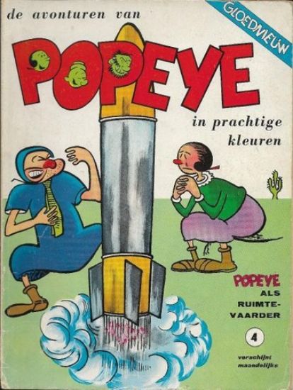 Afbeelding van Popeye #4 - Als ruimtevaarder - Tweedehands (TIRION, zachte kaft)