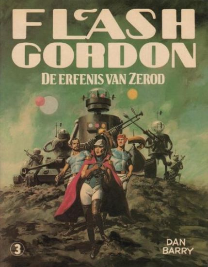 Afbeelding van Flash gordon #3 - Erfenis van zerod - Tweedehands (OBERON, zachte kaft)