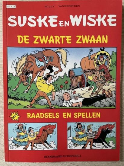 Afbeelding van Suske en wiske - Zwarte zwaan raadsels en spellen - Tweedehands (STANDAARD, zachte kaft)