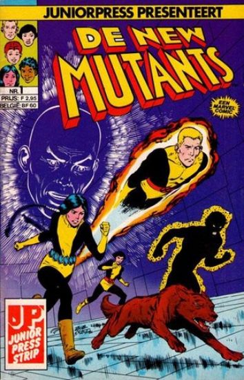 Afbeelding van New mutants #1 - Vuurdoop - Tweedehands (JUNIOR PRESS, zachte kaft)