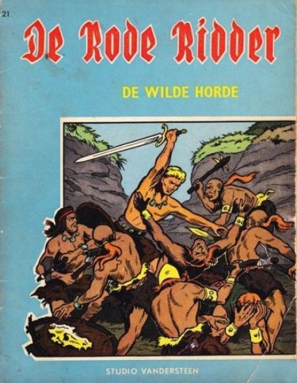 Afbeelding van Rode ridder #21 - Wilde horde (nieuwsblad) - Tweedehands (STANDAARD, zachte kaft)