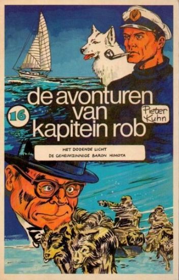 Afbeelding van Avonturen kapitein rob pocket #16 - Dodende licht/gheimzinnige baron himota (SKARABEE, zachte kaft)