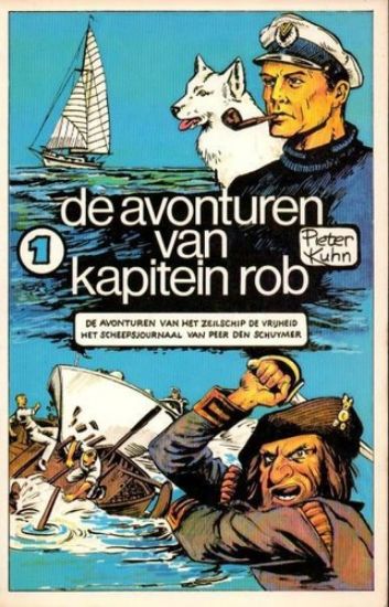 Afbeelding van Avonturen kapitein rob pocket #1 - Avonturen zeilschip vrijheid/scheepsjournaal peer schuymer (SKARABEE, zachte kaft)