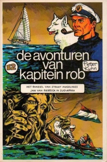 Afbeelding van Avonturen kapitein rob pocket #12 - Raadsel straat magelhaes/jan van riebeeck in zuid-afrika (SKARABEE, zachte kaft)