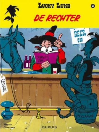 Afbeelding van Lucky luke nieuwe nummering #13 - Rechter (DUPUIS, zachte kaft)