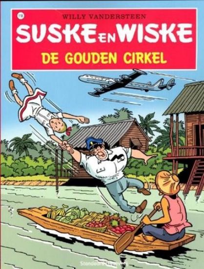 Afbeelding van Suske en wiske #118 - Gouden cirkel nieuwe cover (STANDAARD, zachte kaft)