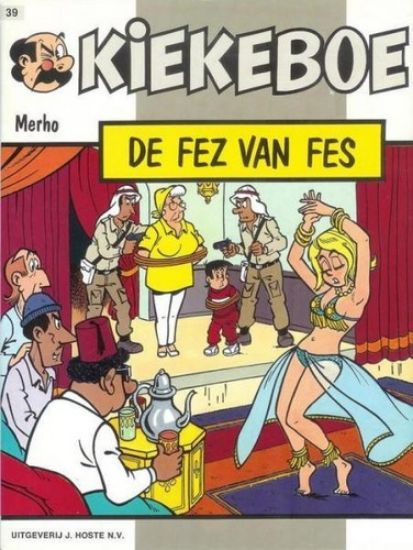 Afbeelding van Kiekeboe #39 - Fez van fes (kleur) - Tweedehands (HOSTE, zachte kaft)