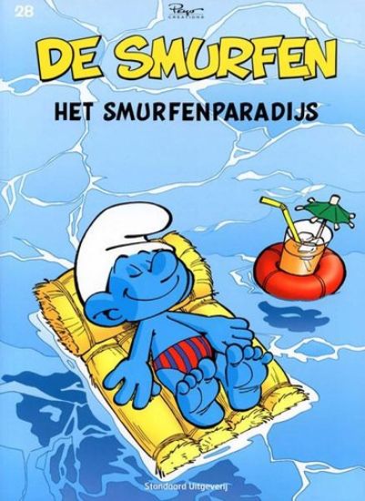 Afbeelding van Smurfen #28 - Smurfenparadijs - Tweedehands (STANDAARD, zachte kaft)