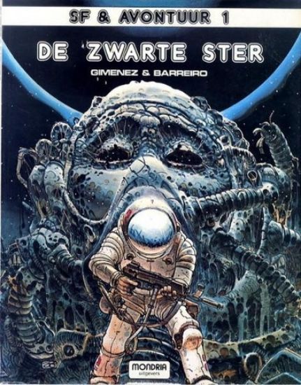 Afbeelding van Sf & avontuur #1 - Zwarte ster - Tweedehands (MONDRIA, zachte kaft)