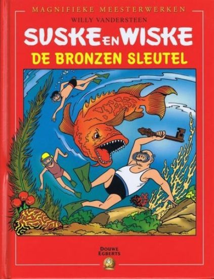 Afbeelding van Suske en wiske douwe egberts - Bronzen sleutel (douwe egberts) (STANDAARD, zachte kaft)