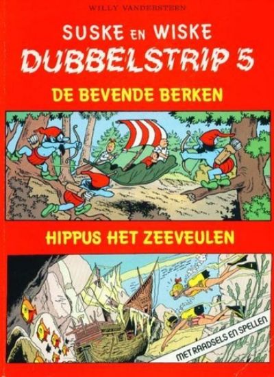 Afbeelding van Suske en wiske dubbelstrip - Dubbelstrip bevende berken/hippus het zeeveulen (STANDAARD, zachte kaft)