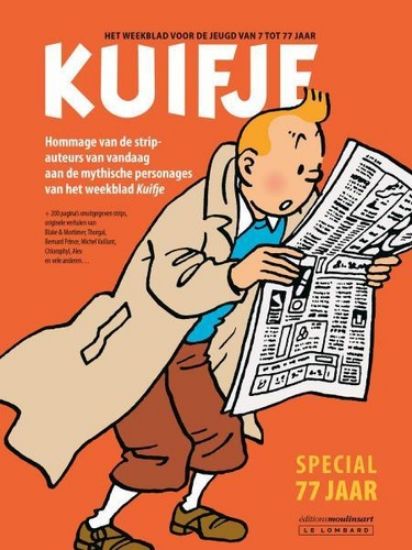 Afbeelding van Kuifje special - Kuifje special 77 jaar (LOMBARD, harde kaft)