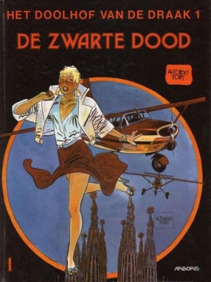 Afbeelding van Doolhof van de draak #1 - Zwarte dood - Tweedehands (ARBORIS, zachte kaft)