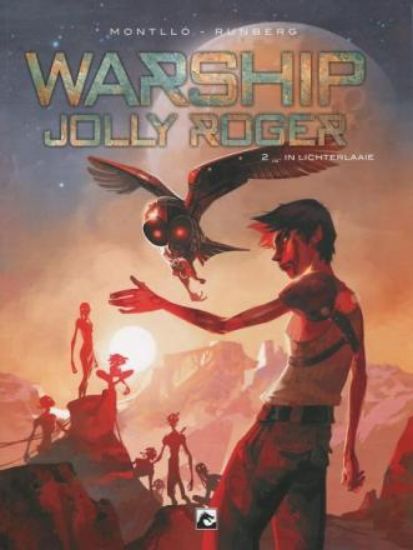 Afbeelding van Warship jolly roger #2 - In lichterlaaie (DARK DRAGON BOOKS, zachte kaft)