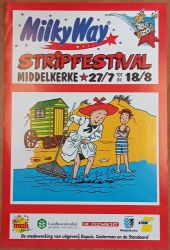 Afbeeldingen van Stripfestival middelkerke suske en wiske 40x60