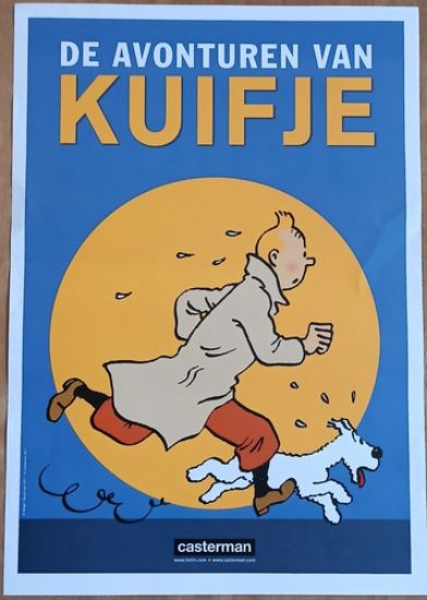 Afbeelding van Kuifje avonturen van 30x40